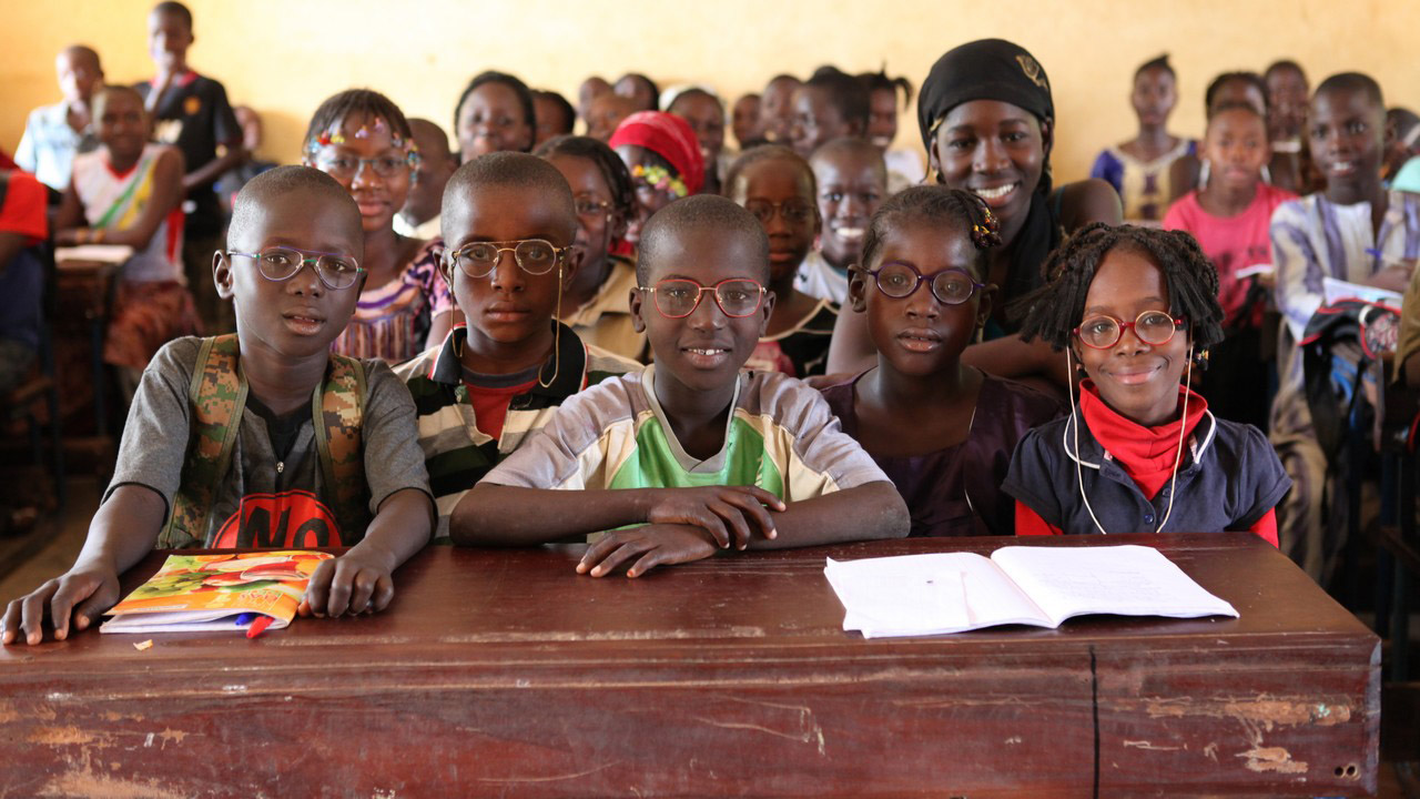 Children in an inclusive school - HI Mali